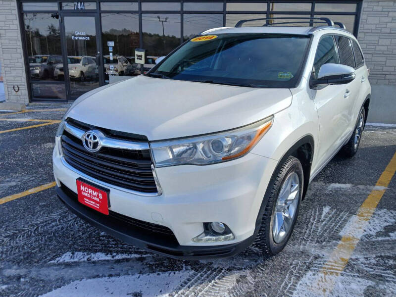 2014 Toyota Highlander Limited Platinum