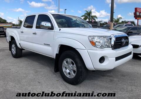 2011 Toyota Tacoma for sale at AUTO CLUB OF MIAMI, INC in Miami FL