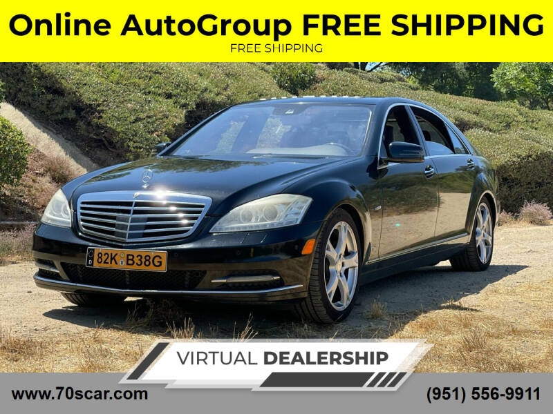 2012 Mercedes-Benz S-Class for sale at Car Group       FREE SHIPPING in Riverside CA