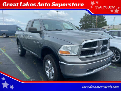 2012 RAM 1500 for sale at Great Lakes Auto Superstore in Waterford Township MI