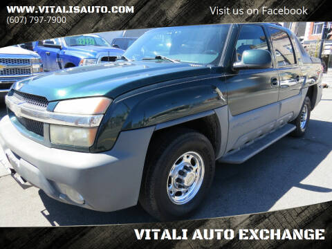 2002 Chevrolet Avalanche for sale at VITALI AUTO EXCHANGE in Johnson City NY