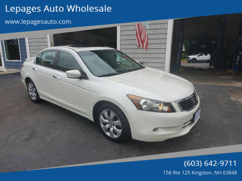 2010 Honda Accord for sale at Lepages Auto Wholesale in Kingston NH
