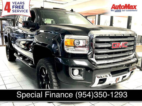 2015 GMC Sierra 3500HD for sale at Auto Max in Hollywood FL