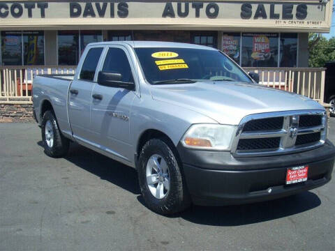 2011 RAM 1500 for sale at Scott Davis Auto Sales in Turlock CA