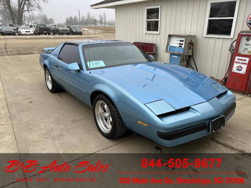 1989 Pontiac Firebird for sale at B & B Auto Sales in Brookings SD