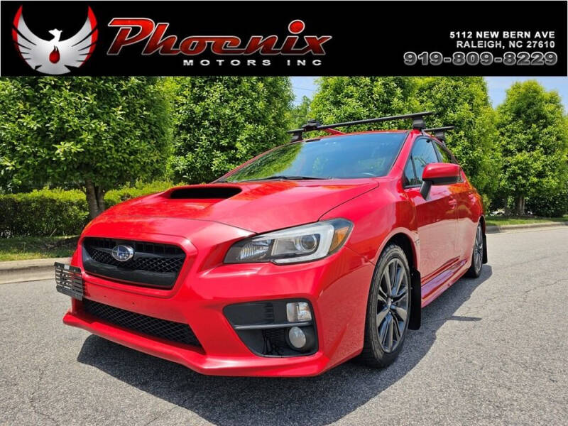 2015 Subaru WRX for sale at Phoenix Motors Inc in Raleigh NC