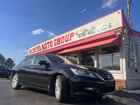 2013 Honda Accord for sale at Unlimited Auto Group of Marietta in Marietta GA