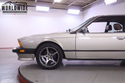 1986 BMW 6 Series 635CSi