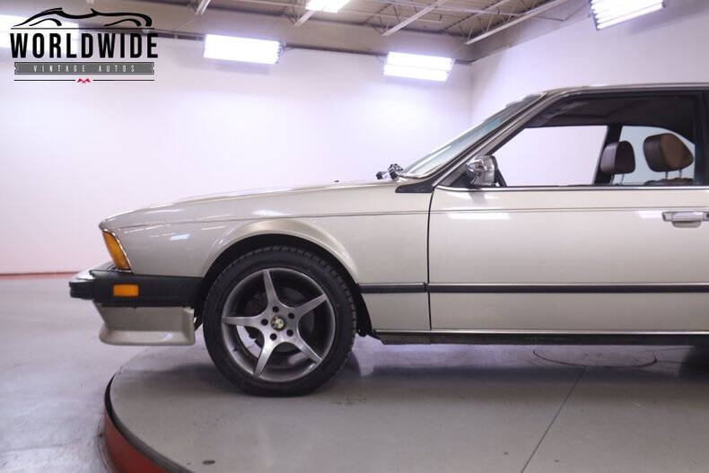 1986 BMW 6 Series 635CSi