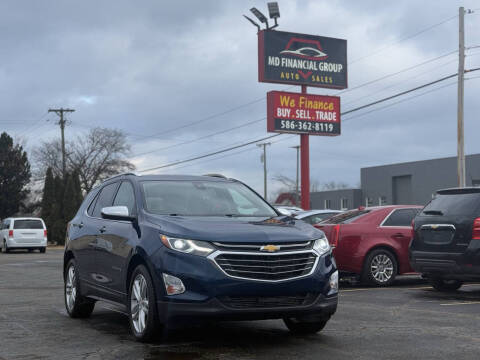 2020 Chevrolet Equinox for sale at MD Financial Group LLC in Warren MI