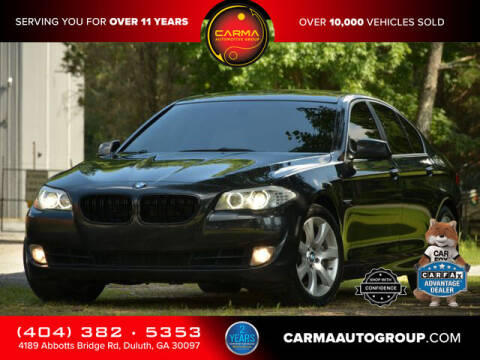 2013 BMW 5 Series for sale at Carma Auto Group in Duluth GA