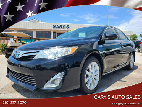 2012 Toyota Camry Hybrid for sale at Gary's Auto Sales in Sneads Ferry NC
