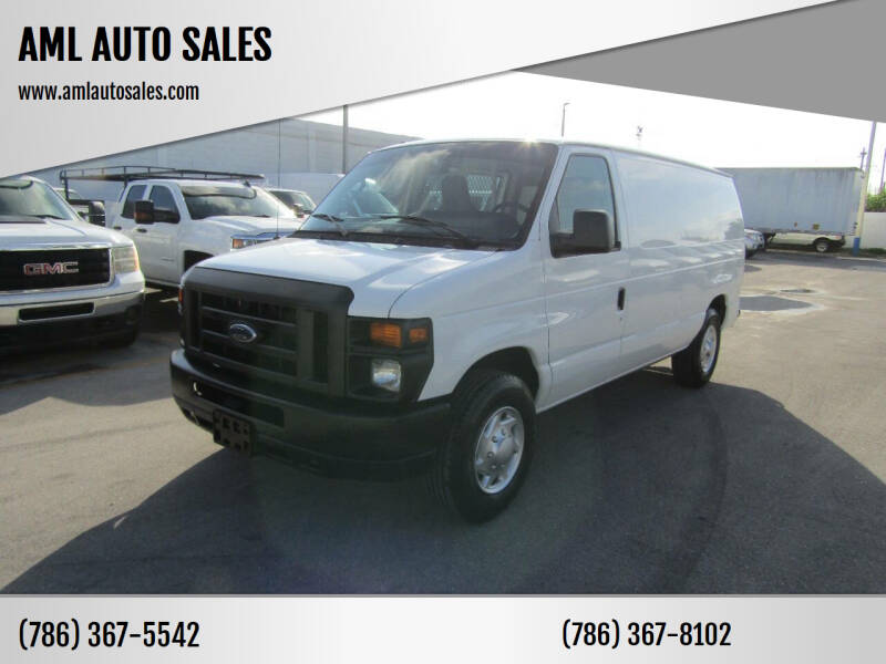 2011 Ford E-Series for sale at AML AUTO SALES - Cargo Vans in Opa-Locka FL