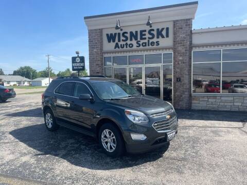 2017 Chevrolet Equinox for sale at Wisneski Auto Sales, Inc. in Green Bay WI