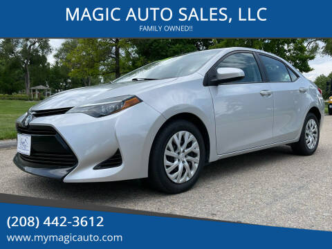 2019 Toyota Corolla for sale at MAGIC AUTO SALES, LLC in Nampa ID