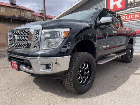 2018 Nissan Titan for sale at Red Rock Auto Sales in Saint George UT
