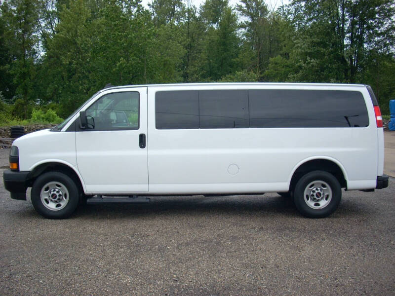 Used 2023 GMC Savana Passenger LS with VIN 1GJZ7NF7XP1177835 for sale in Warsaw, IN