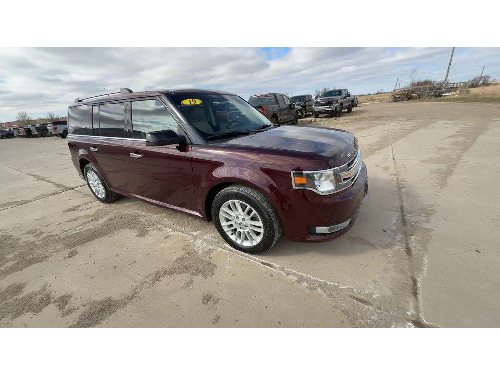 Red 2019 Ford Flex SEL AWD SEL 4dr Crossover 2