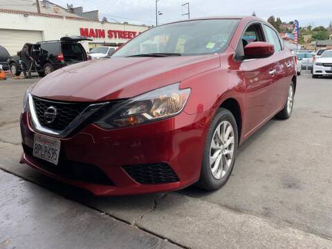 2019 Nissan Sentra for sale at Main Street Auto in Vallejo CA