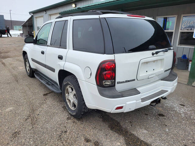 2004 Chevrolet TrailBlazer for sale at Clarks Auto Sales Inc in Lakeview, MI