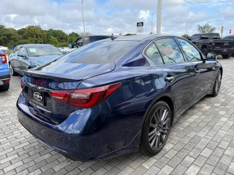 2023 Infiniti Q50 Red Sport 400