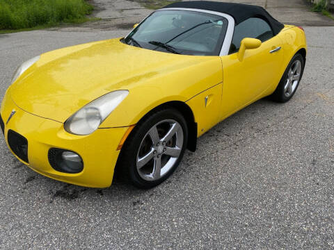 2007 Pontiac Solstice for sale at Cars R Us in Plaistow NH