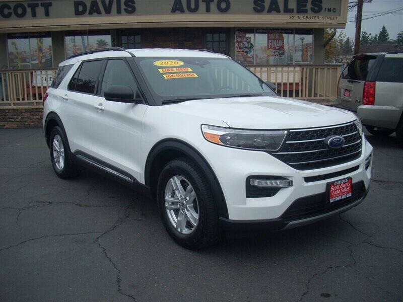 2020 Ford Explorer for sale at Scott Davis Auto Sales in Turlock CA