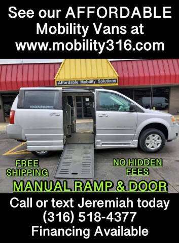 2010 Dodge Grand Caravan for sale at Affordable Mobility Solutions, LLC - Mobility/Wheelchair Accessible Inventory-Wichita in Wichita KS