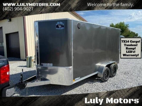 2024 R&M 7X14 V-Nose Enclosed Cargo for sale at Luly Motors-Trailers in Lincoln NE