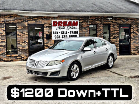 2012 Lincoln MKS for sale at Dream Auto Sales LLC in Shelbyville TN