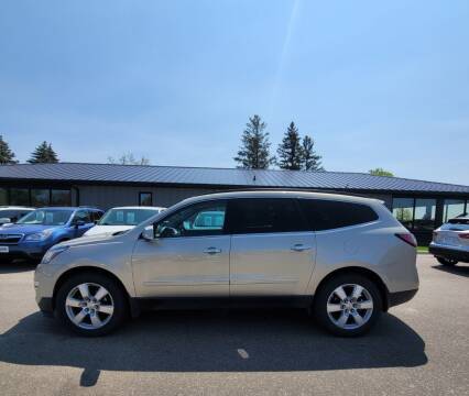 2016 Chevrolet Traverse for sale at ROSSTEN AUTO SALES in Grand Forks ND