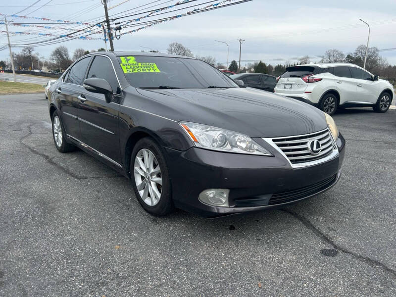 Used 2012 Lexus ES 350 with VIN JTHBK1EG8C2477216 for sale in New Castle, DE