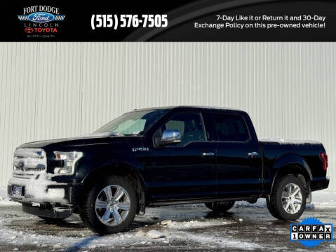 2015 Ford F-150 for sale at Fort Dodge Ford Lincoln Toyota in Fort Dodge IA
