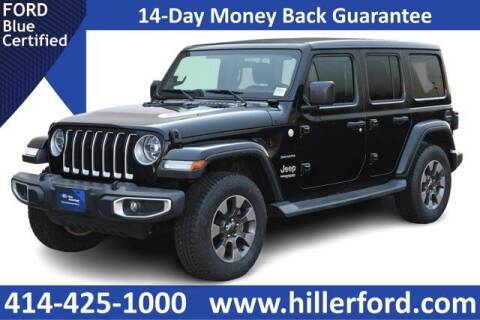 2018 Jeep Wrangler Unlimited for sale at HILLER FORD INC in Franklin WI