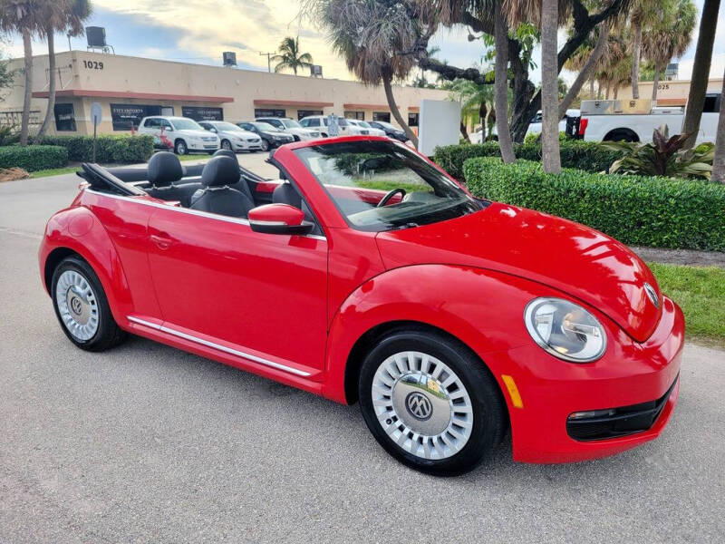 2014 Volkswagen Beetle Convertible for sale at City Imports LLC in West Palm Beach FL