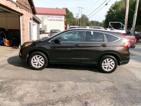 2016 Honda CR-V for sale at East Barre Auto Sales, LLC in East Barre VT