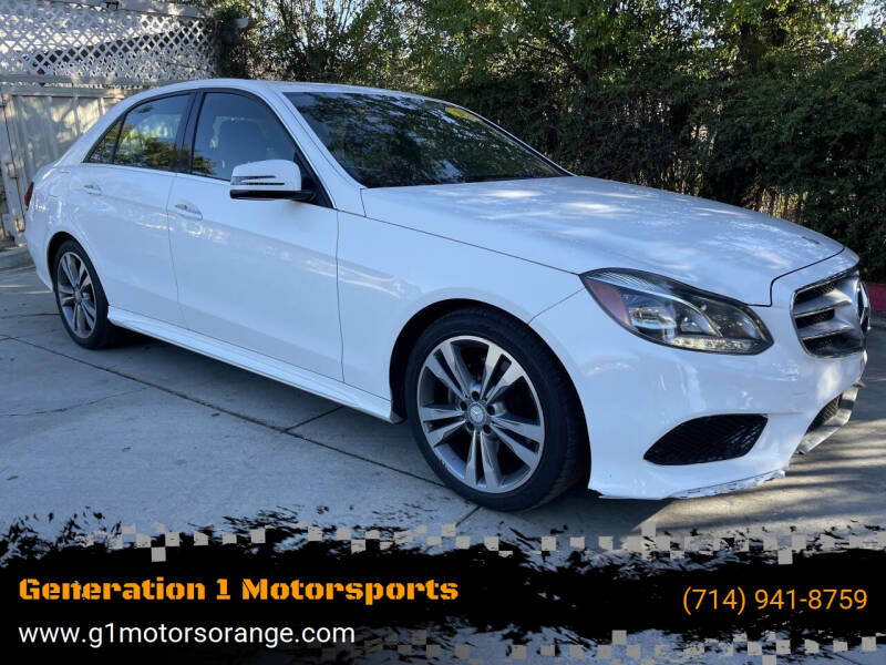 2015 Mercedes-Benz E-Class E350 Sport