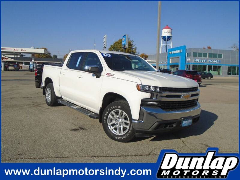 2019 Chevrolet Silverado 1500 for sale at DUNLAP MOTORS INC in Independence IA