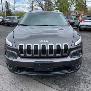 2014 Jeep Cherokee for sale at GLOVECARS.COM LLC in Johnstown NY