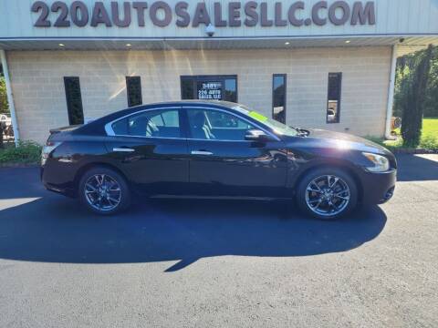 2012 Nissan Maxima for sale at 220 Auto Sales LLC in Madison NC