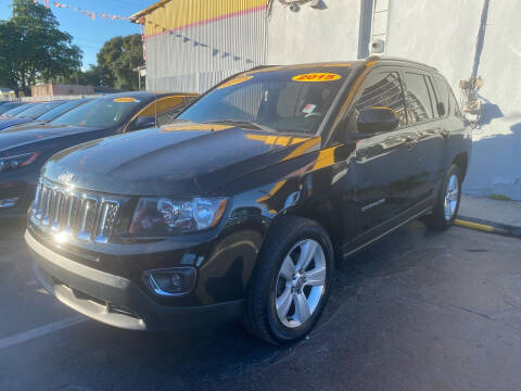 2015 Jeep Compass for sale at Guru Auto Sales in Miramar FL