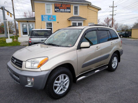 2001 Toyota RAV4 for sale at Top Gear Motors in Winchester VA