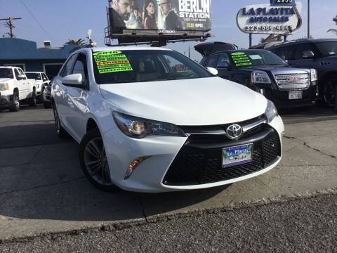 2016 Toyota Camry for sale at 2955 FIRESTONE BLVD in South Gate CA
