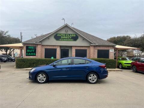 2019 Hyundai Elantra for sale at Auto Class Direct in Plano TX