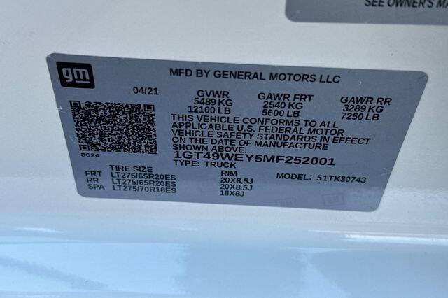 2021 GMC Sierra 3500HD
