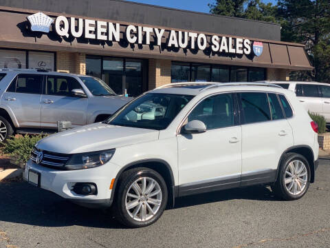 2014 Volkswagen Tiguan for sale at Queen City Auto Sales in Charlotte NC