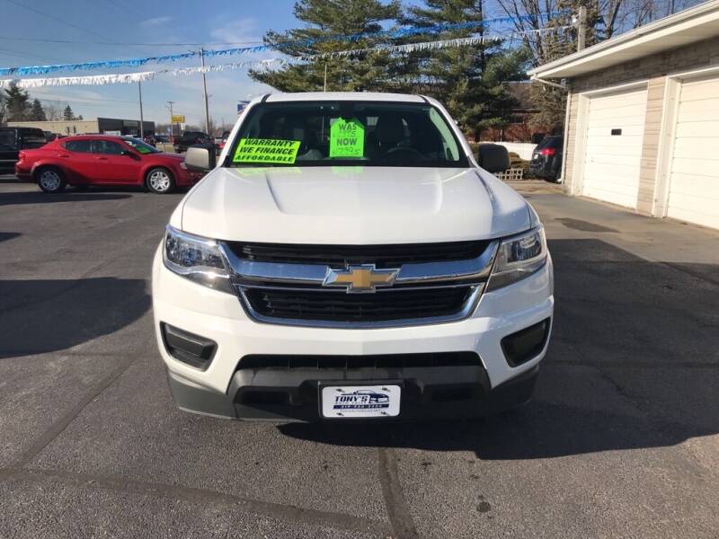 2015 Chevrolet Colorado for sale at Tonys Auto Sales Inc in Wheatfield IN