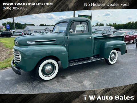 1949 Ford F1 for sale at T W Auto Sales in Science Hill KY