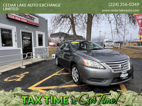 2015 Nissan Sentra for sale at CEDAR LAKE AUTO EXCHANGE LIMITED in Round Lake Beach IL