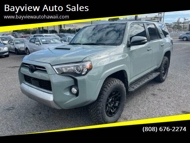 2022 Toyota 4Runner for sale at Bayview Auto Sales in Waipahu HI
